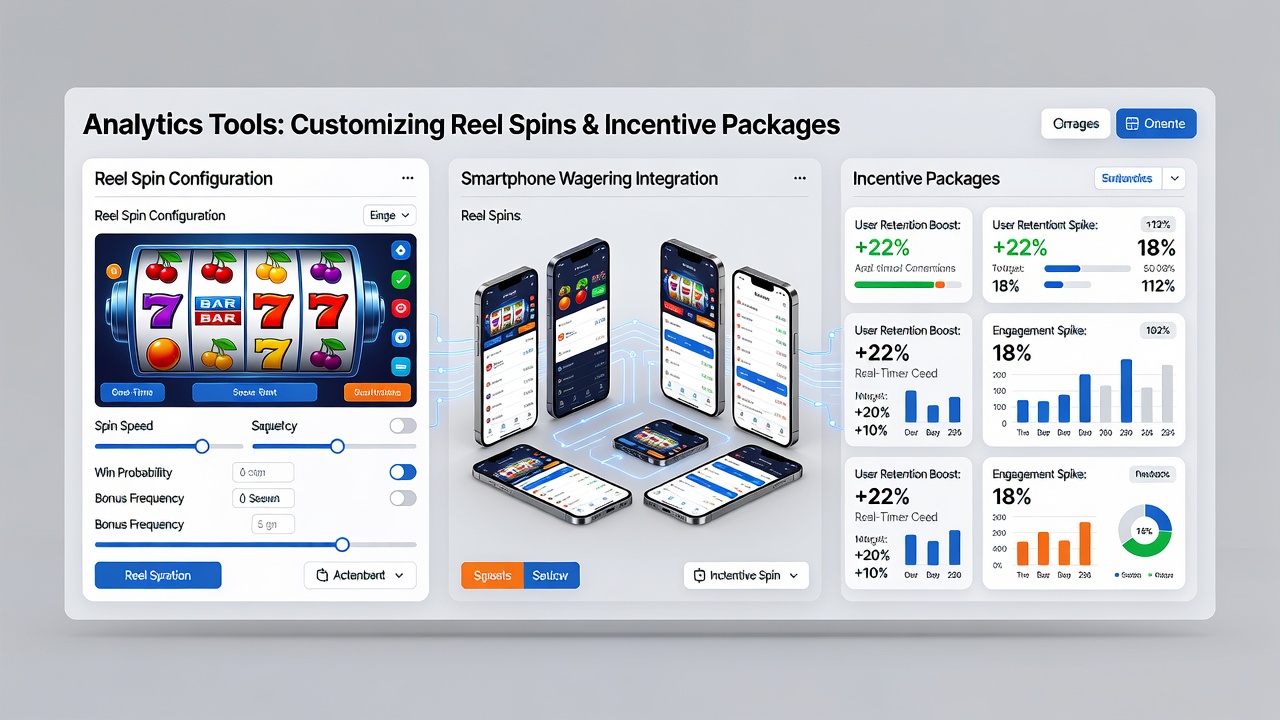 Mobile app interface displaying personalized incentive packages tied to reel analytics