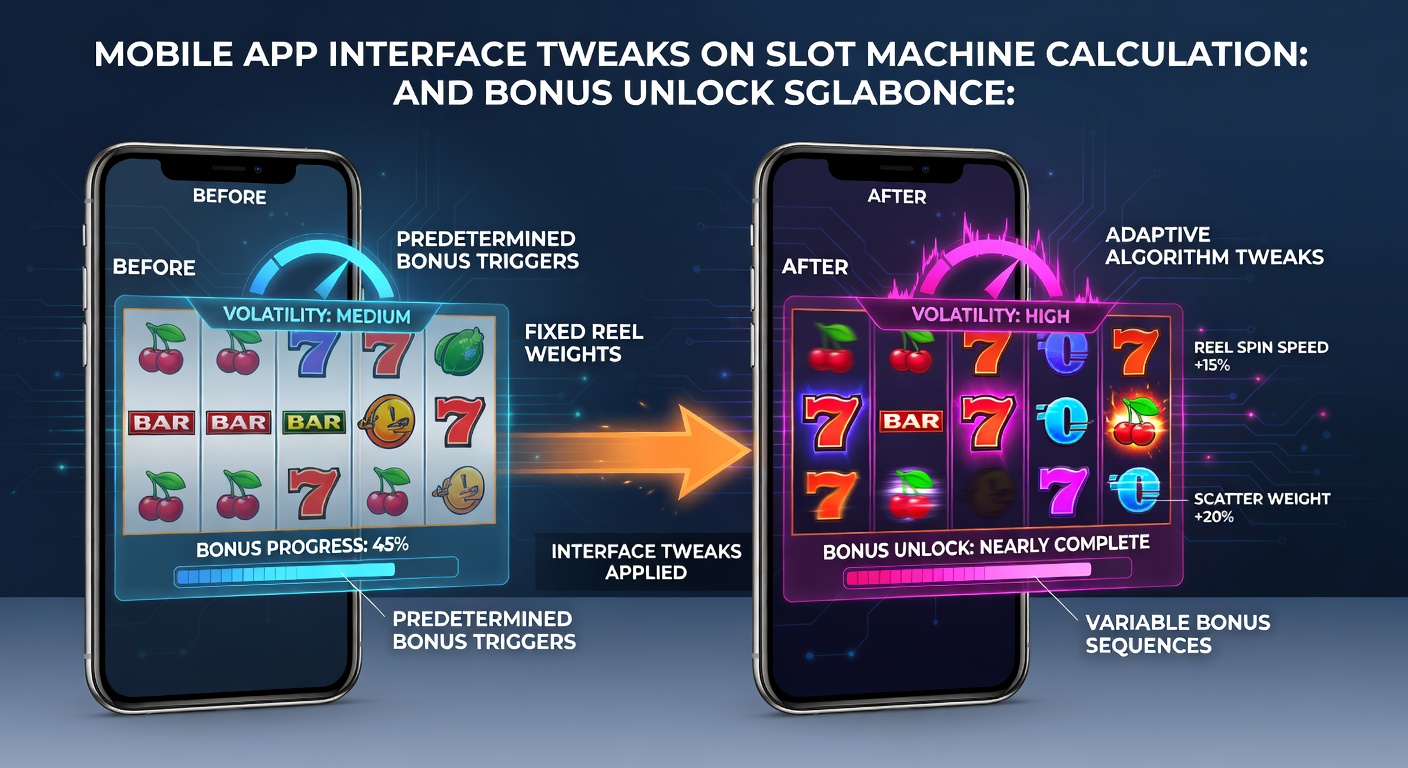 Mobile app interface showing slot game controls and volatility indicators on a smartphone screen