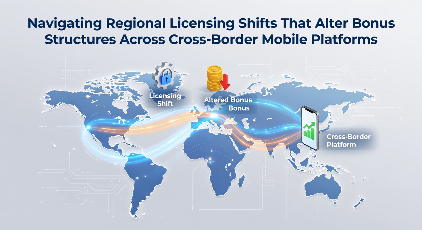Cross-border mobile betting platforms displaying varied regional bonus structures and licensing compliance indicators