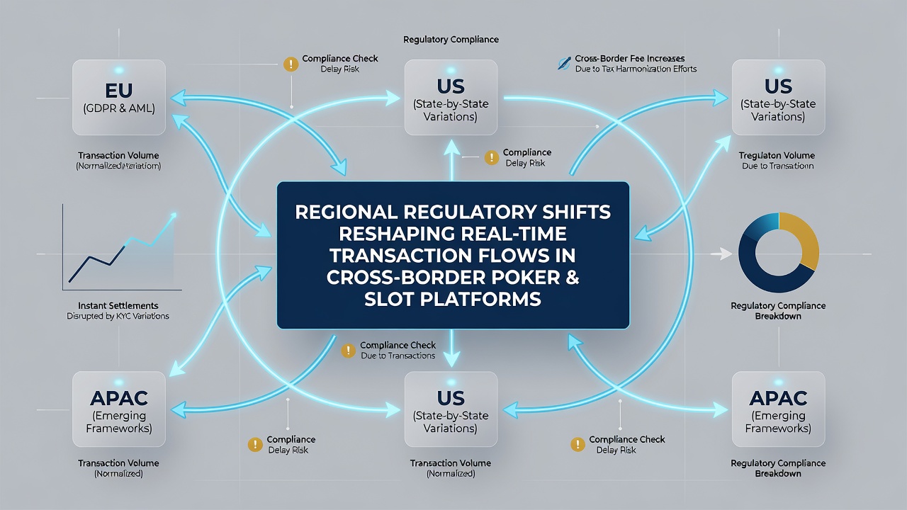 Impact of regional rules on international slot and poker payments